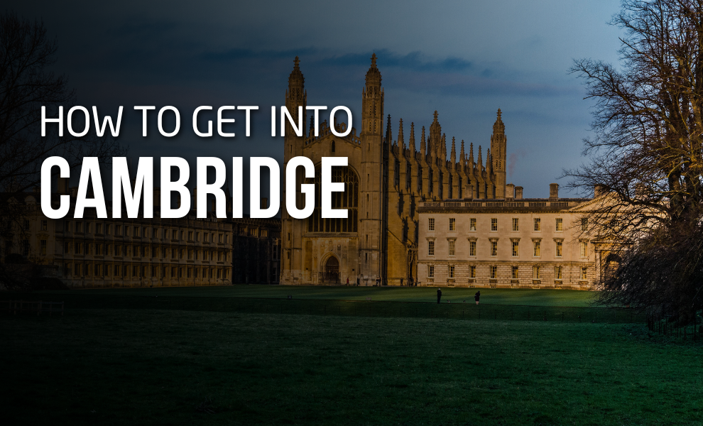 CAMBRIDGE ADMISSIONS WORKSHOP